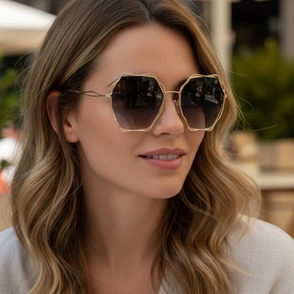 New, Tous STO445 0300, Gold Frame, Authentic